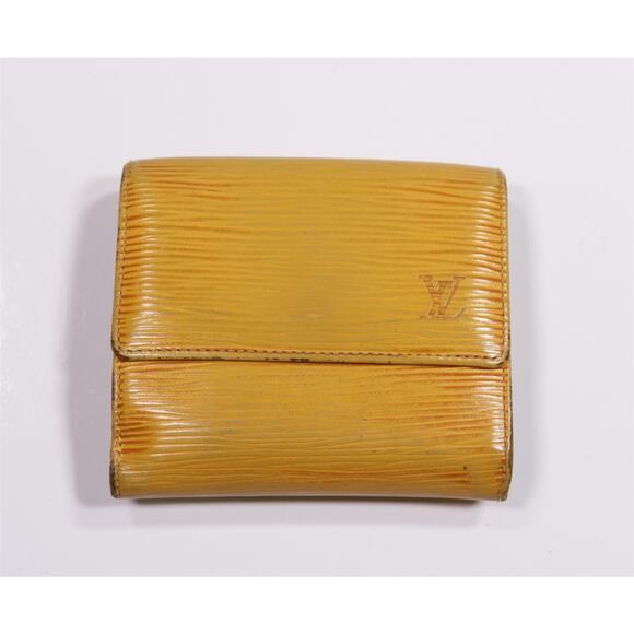 Louis Vuitton Yellow Epi Leather Wallet Vintage - Picture 2 of 9